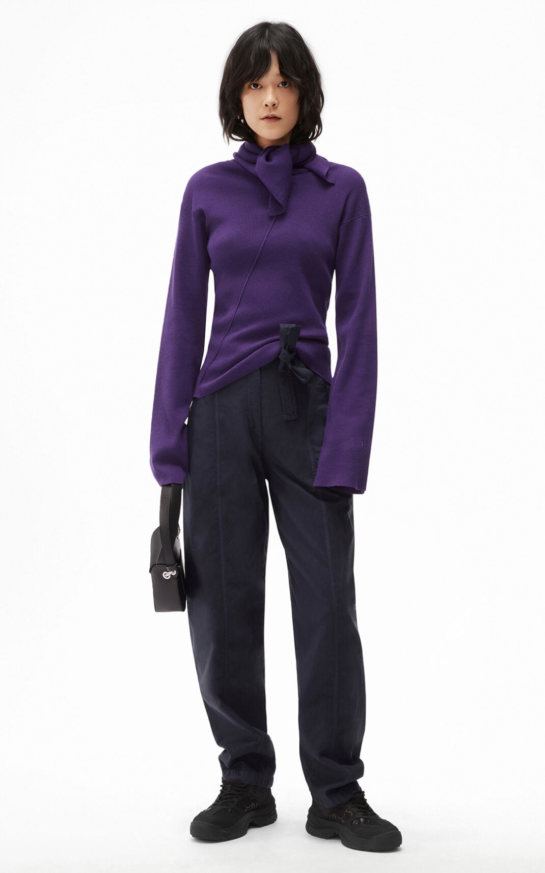 Pull Kenzo Merino wool Femme Violette | QGCL-31295